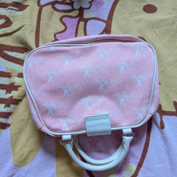 Playboy Pink and White Women's Bag - Picture 4 of 7